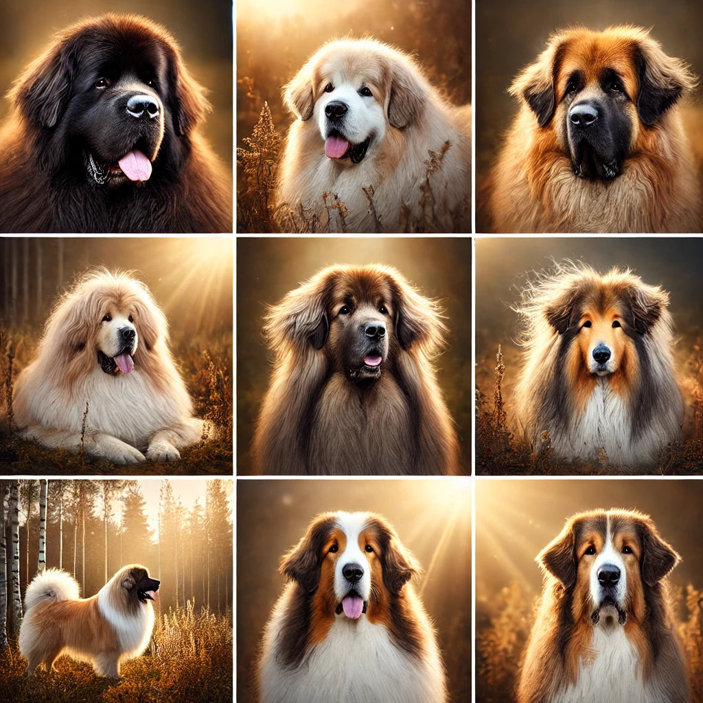 Gros Chien à Poil Long : Les Races Imposantes, Conseils de Toilettage, et Accessoires Incontournables