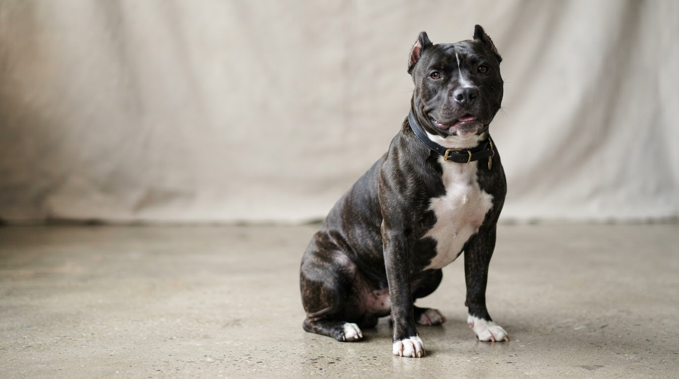 American Bully Standard en studio