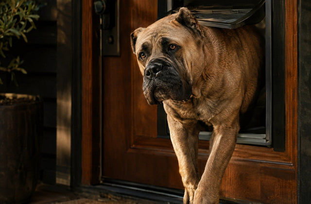 Porte pour chien et chatière grande taille : choisir, installer, isoler