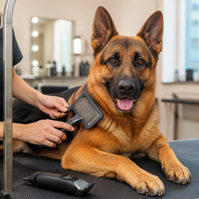 TOILETTAGE POUR GROS CHIEN