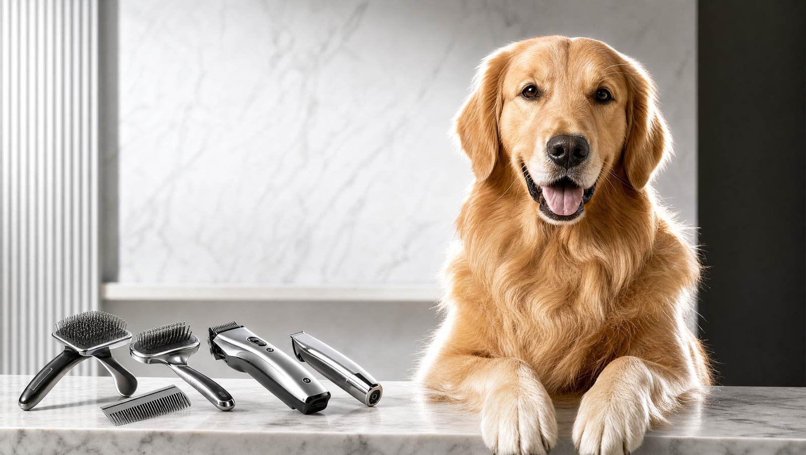 TOILETTAGE POUR GROS CHIEN