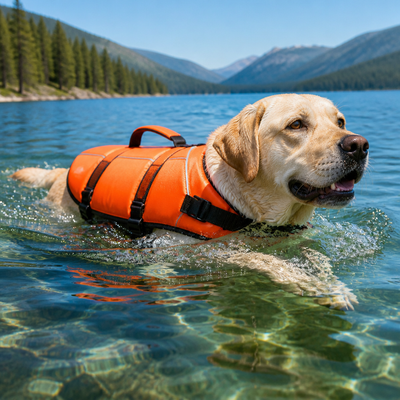 Gilet de sauvetage pour chien