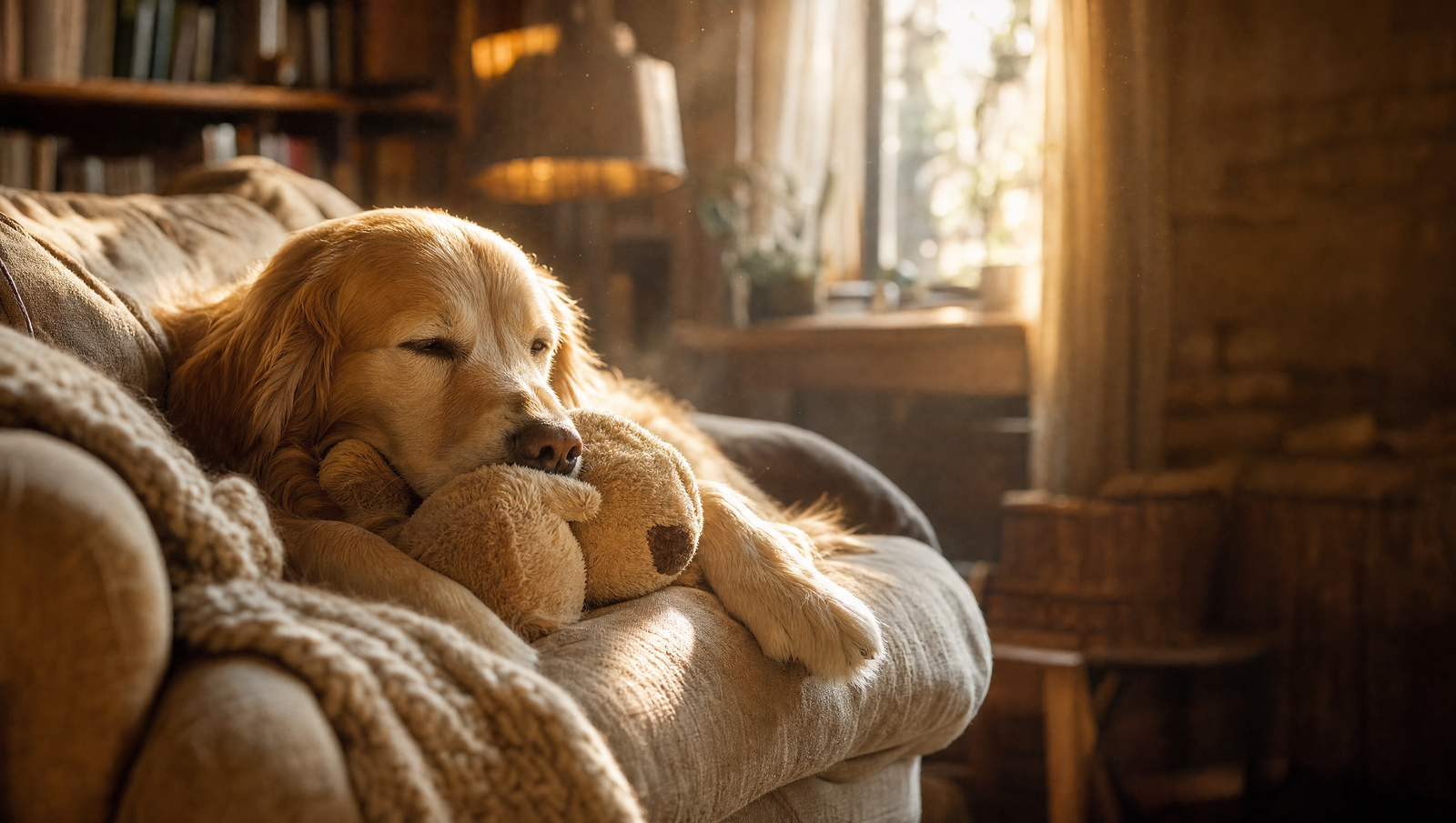 Peluche pour chien