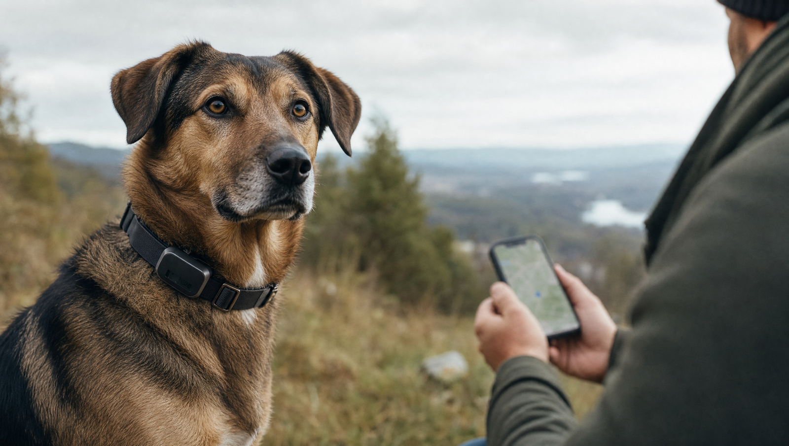 Collier GPS & Anti-Fugue pour Chien