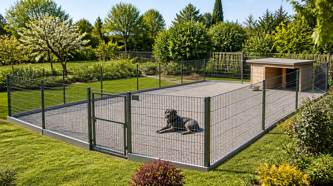 CHENIL, ENCLOS ET PARC POUR CHIEN