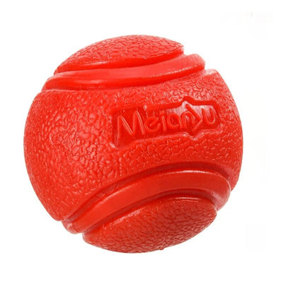 Balle Anti-stress Pour Chien Indestructible Avec Poignée – Jouet Interactif Apaisant | Pour Chiens Moyens Et Grands, Mâcheurs Forts - 3