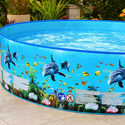 Piscine pour Chien Ronde Grande Taille 122 à 244 cm