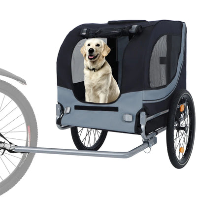 Remorque Vélo Chien 40 kg Roues 20 Pouces