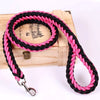 COLLIER + LAISSE "BLACK & PINK ARMY" - Gros-Chien.com