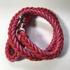 COLLIER + LAISSE "RED & PINK ARMY" - Gros-Chien.com