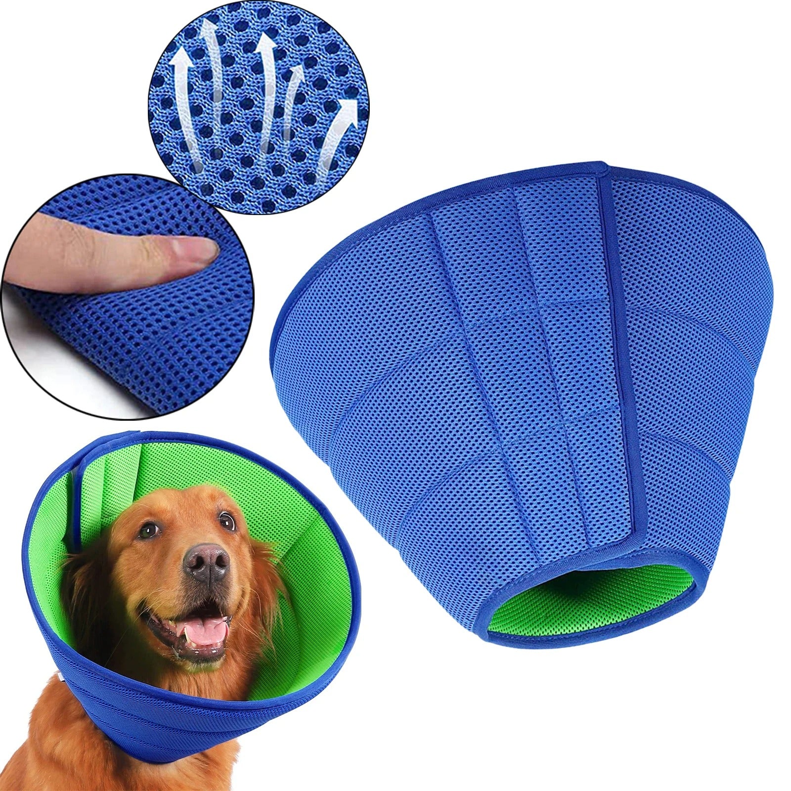 Collerette souple chien