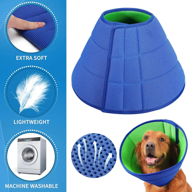 Collerette souple chien