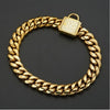Collier chaine or pour chien - Gros-Chien.com