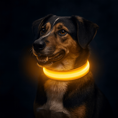 https://cdn.shopify.com/s/files/1/0763/9767/4819/files/Collier_fluo_pour_chien_jaune_porter_par_un_chien.png?v=1765550644
