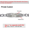 Collier ras-de-cou avec identification pour chien - Gros-Chien.com