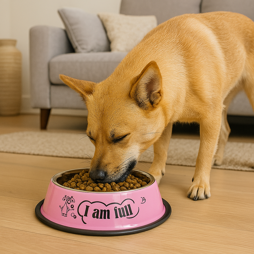 https://cdn.shopify.com/s/files/1/0763/9767/4819/files/Gamelle_chien_inox_Rose_chien_qui_mange_dans_sa_gamelle.png?v=1744294309