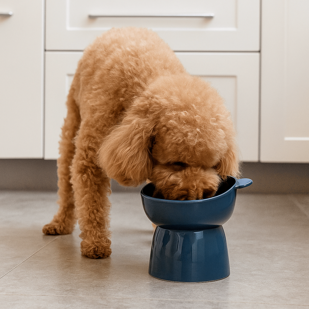 https://cdn.shopify.com/s/files/1/0763/9767/4819/files/Gamelle_chien_sur_lev_e_Bleu_repas.png?v=1750089418