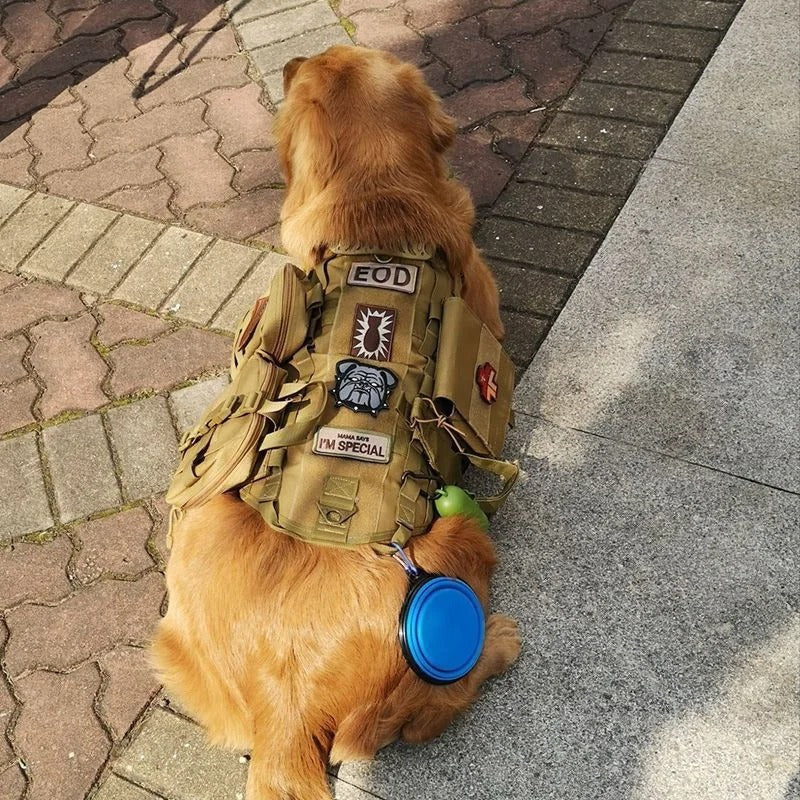 Gilet tactique pour chien - Gros-Chien.com