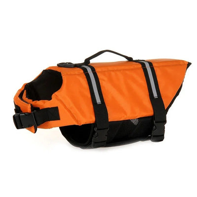Gilet de nage chien bande réfléchissante - Gros-Chien.com