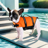 Gilet de nage chien bande réfléchissante - Gros-Chien.com