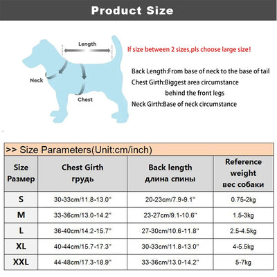 Combinaison Imperméable de Neige Petit Chien Doublure Polaire