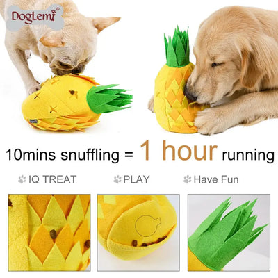 Tapis de Fouille Ananas Anti-Stress pour Gros Chien