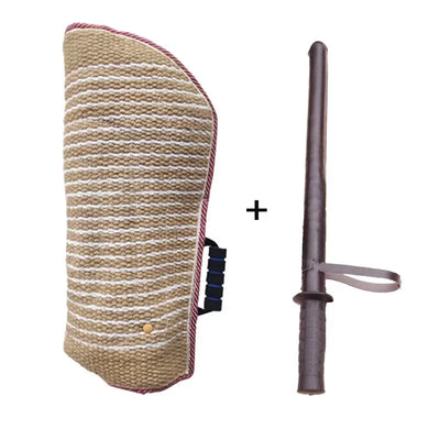 Manchon Mordant Jute Toile Dressage Gros Chien