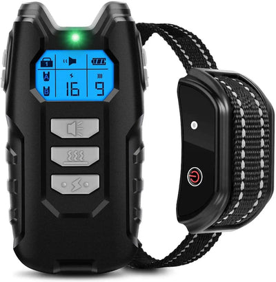 Collier Électrique de Dressage 300 m Écran LCD IP67 Chien