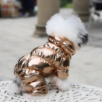 Manteau Combinaison Duvet pour Petit Chien à Capuche