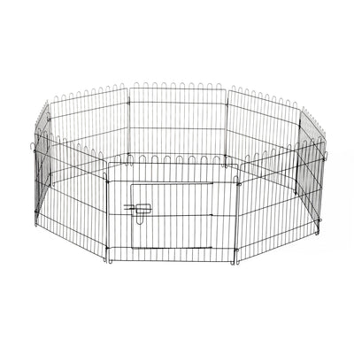 Parc Pliable pour Chien PawHut 8 Panneaux 71 x 61 cm