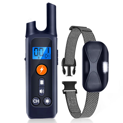 Collier Électrique de Dressage 1000 m Étanche Rechargeable Chien