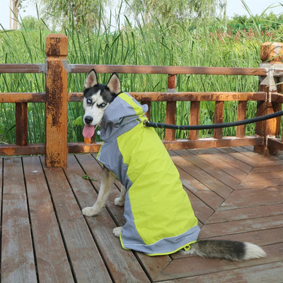 Manteau Imperméable Poncho Maille Respirante Grand Chien