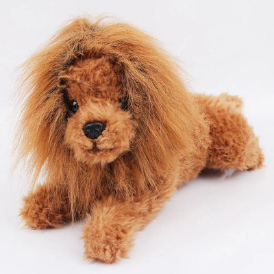 Perruque Crinière Gros Chien Costume Déguisement