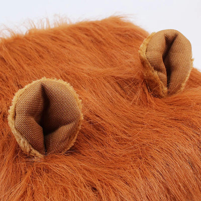Perruque Crinière Gros Chien Costume Déguisement
