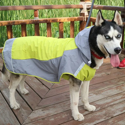 Manteau Imperméable Poncho Maille Respirante Grand Chien