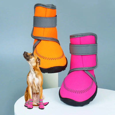 Bottines Imperméables Antidérapantes Gros Chien