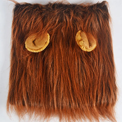 Perruque Crinière Gros Chien Costume Déguisement