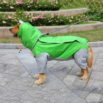 Manteau Imperméable Grand Chien Combinaison Visière 2XL à 6XL