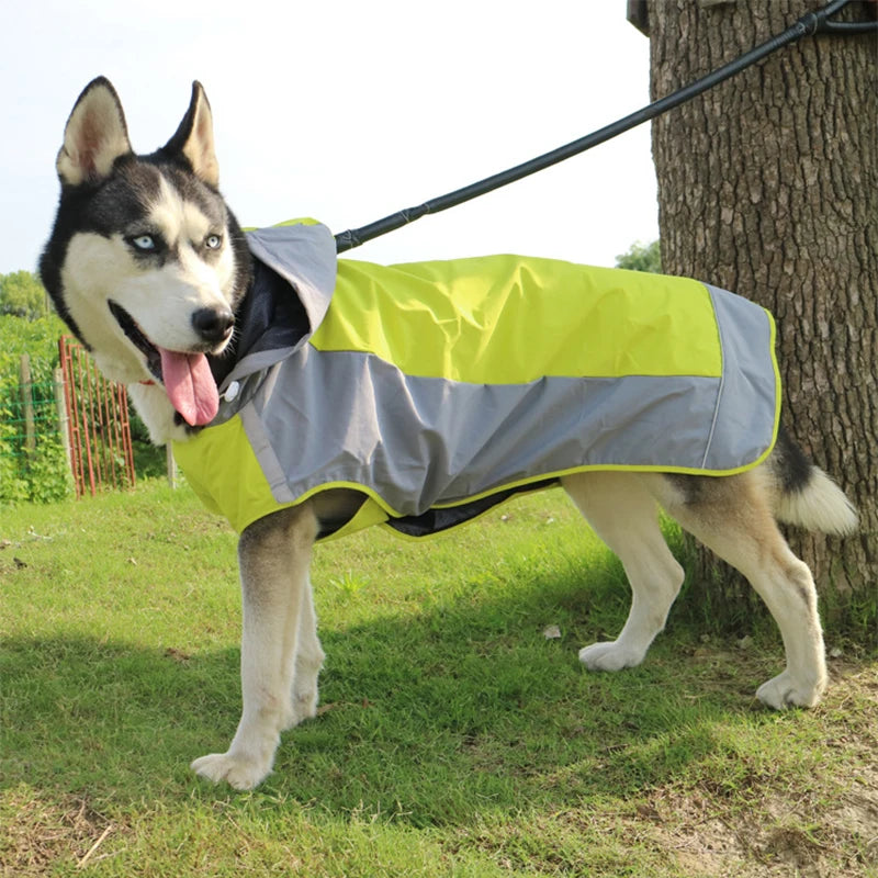 Manteau Imperméable Poncho Maille Respirante Grand Chien