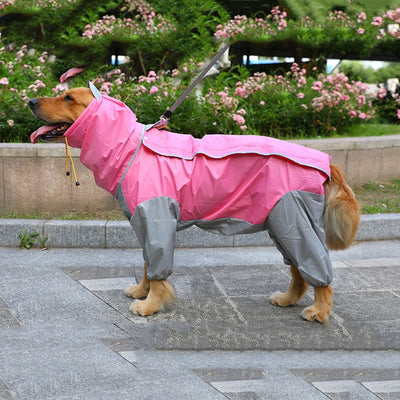 Manteau Imperméable Grand Chien Combinaison Visière 2XL à 6XL