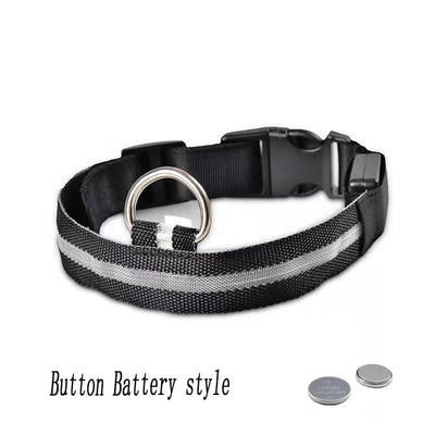Collier Lumineux LED Étanche pour Chien