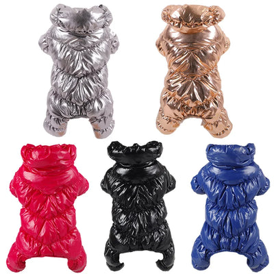 Manteau Combinaison Duvet pour Petit Chien à Capuche
