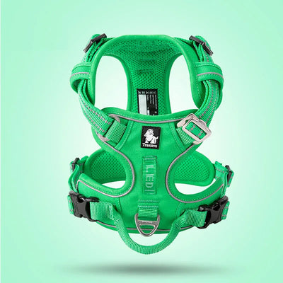 Harnais Anti-Traction Chien Clip Avant Réfléchissant 12 Coloris