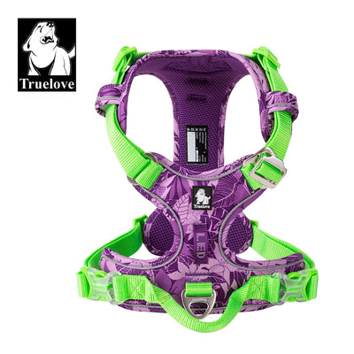 Harnais Anti-Traction Chien Clip Avant Réfléchissant 12 Coloris