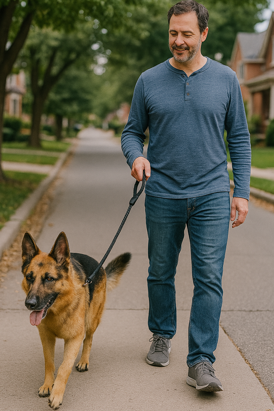 Laisse Éducative Anti-Traction Gros Chien