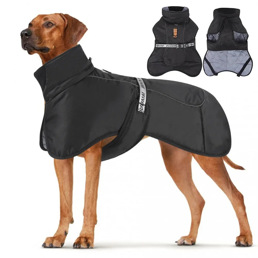 Manteau Imperméable Chien Avec Pattes Et Harnais - Veste D'hiver épaisse, Tailles Petite à Grande