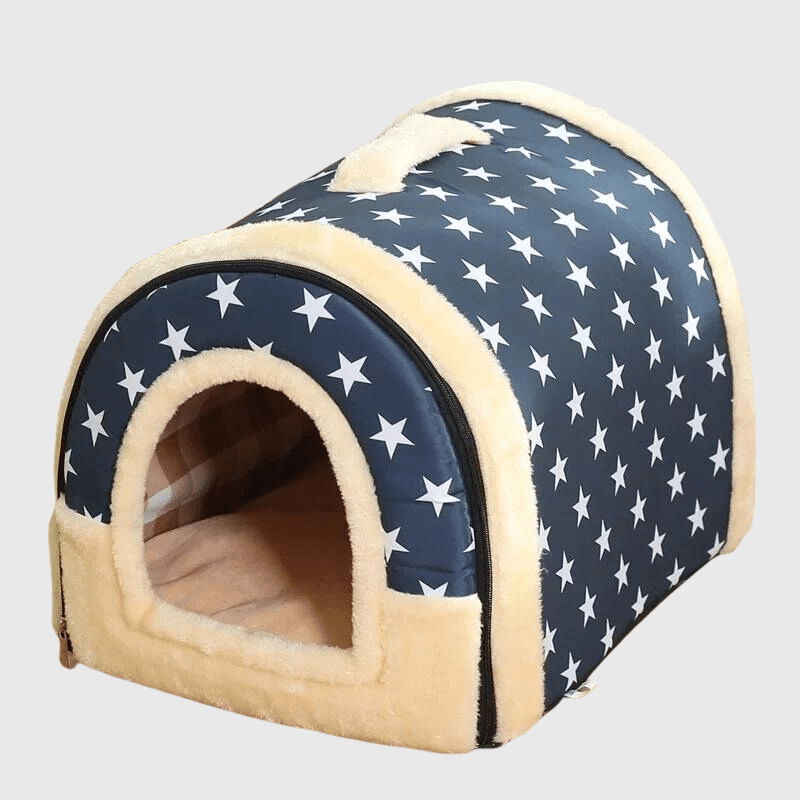 https://cdn.shopify.com/s/files/1/0763/9767/4819/files/Niche_d_interieur_pour_chien_etoiles_avec_chiot_qui_dort_dedans.png?v=1744296181
