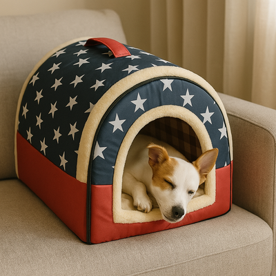 https://cdn.shopify.com/s/files/1/0763/9767/4819/files/Niche_d_interieur_pour_chien_couleur_americaine_avec_jack_russel_qui_dort_dedans.png?v=1744296381