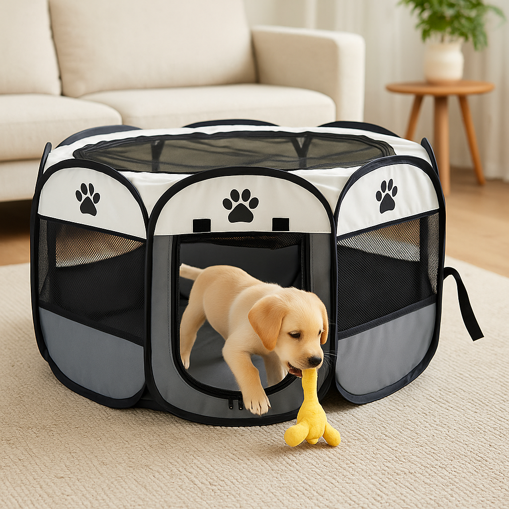 https://cdn.shopify.com/s/files/1/0763/9767/4819/files/Parc_enclos_pliable_en_tissu_pour_chien_gris_chiot.png?v=1755856377