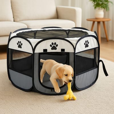 https://cdn.shopify.com/s/files/1/0763/9767/4819/files/Parc_enclos_pliable_en_tissu_pour_chien_gris_chiot.png?v=1755856377
